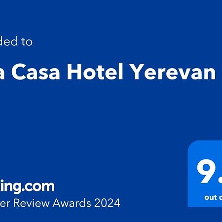Mia Casa Hotel 예레반 외부 사진